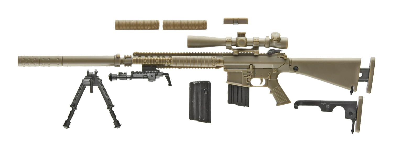 TOMYTEC 1/12 Little Armory LA110 M110 SASS Type Model Kit