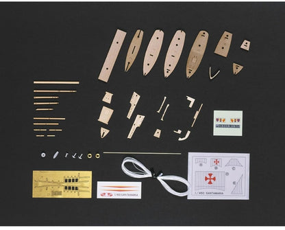 Woody JOE Santa Maria Wooden Model Ship Assembly Kit