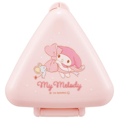 Skater Portable Onigiri Case with My Melody Design for Girls