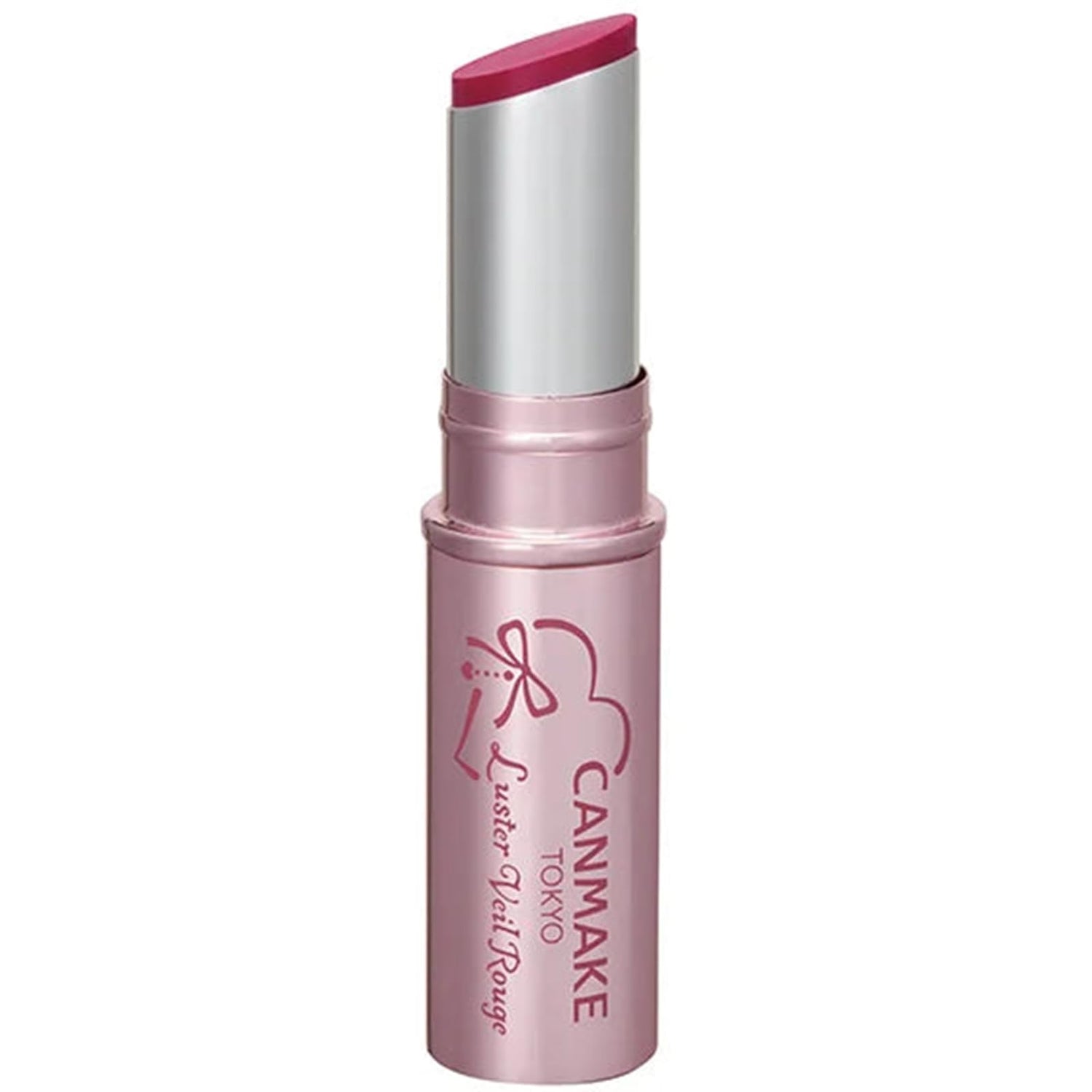 CANMAKE Lustrous Veil Rouge Cherry Red 3g Hydrating Lipstick
