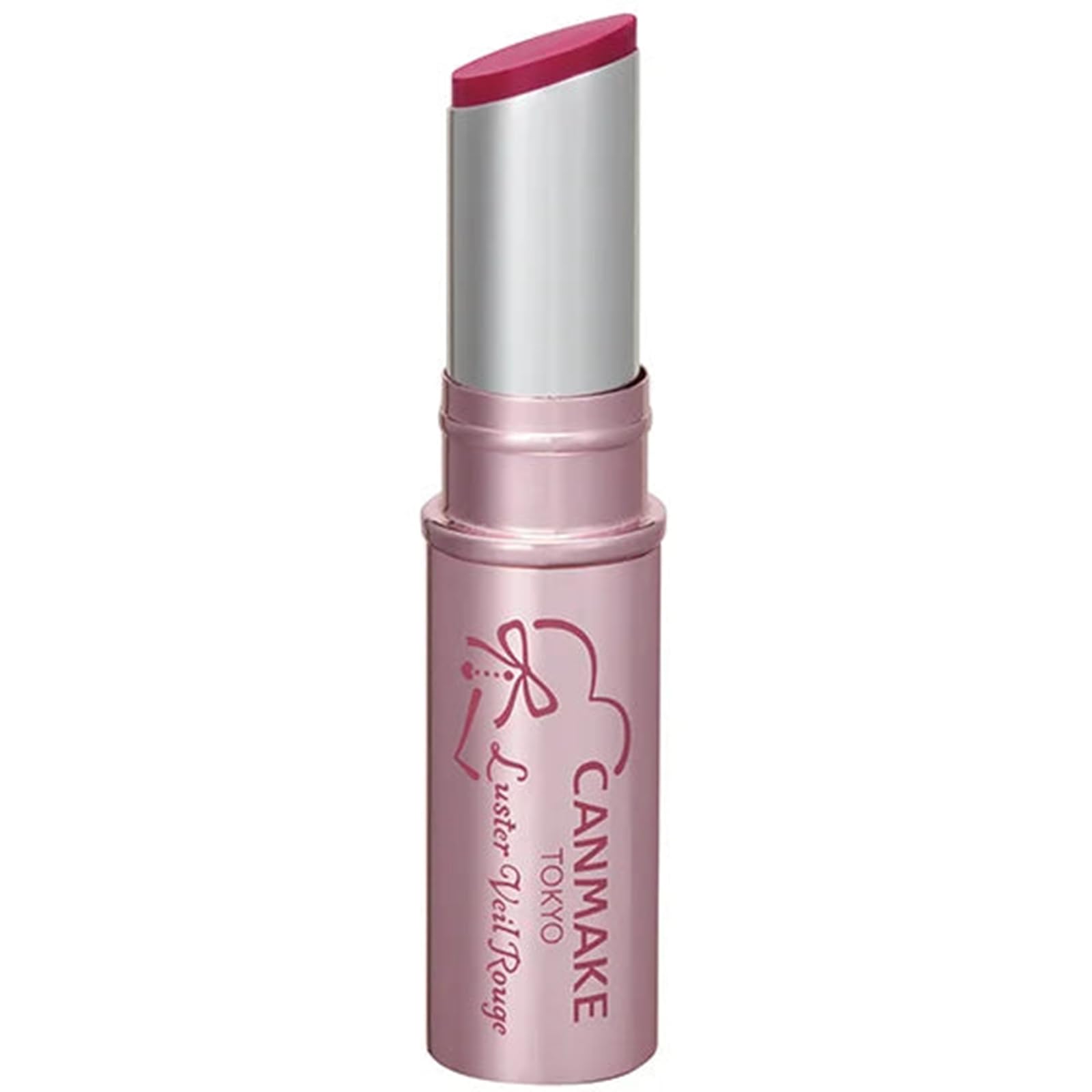 CANMAKE Lustrous Veil Rouge Cherry Red 3g Hydrating Lipstick