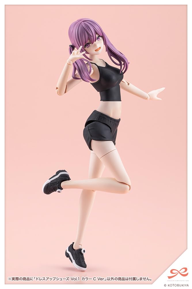 KOTOBUKIYA Dress-Up Shoes Vol.1 Color C 1/10 Scale Model