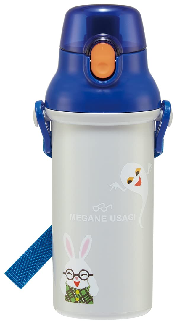 Skater Kids Water Bottle 480ml Easy Drink Plastic Made in Japan