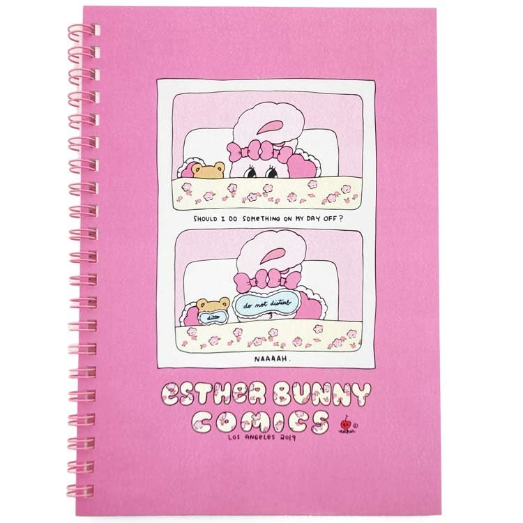 Marimocraft Estar Bunny A5 Ring Notebook Pink 148x210mm