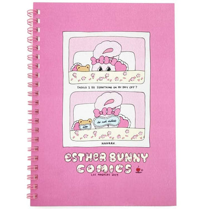 Marimocraft Estar Bunny A5 Ring Notebook Pink 148x210mm