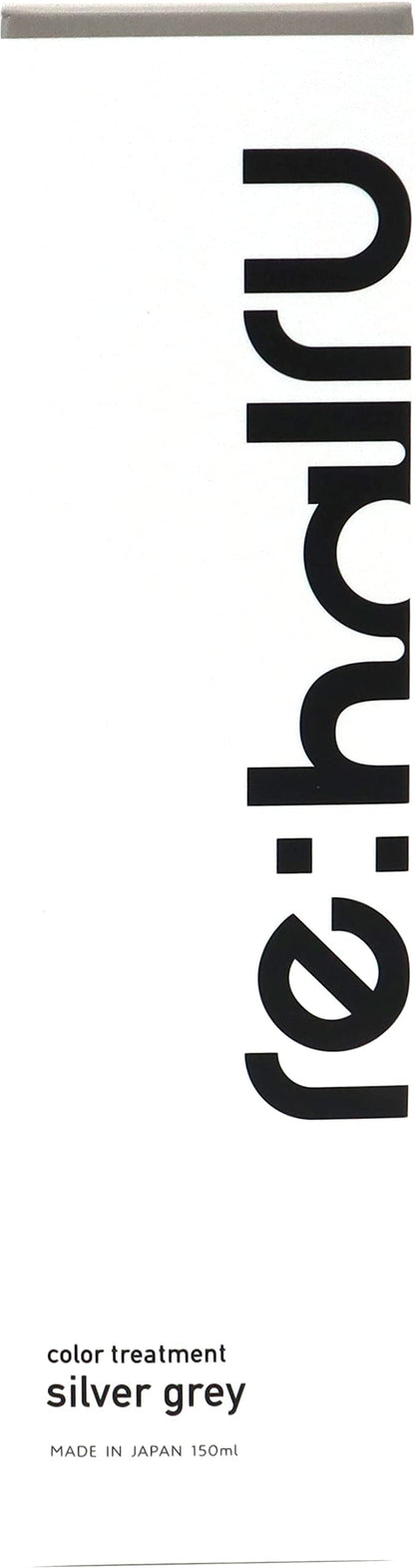 re:hairu Treatment Silver Gray 150ml for Japanese Skincare
