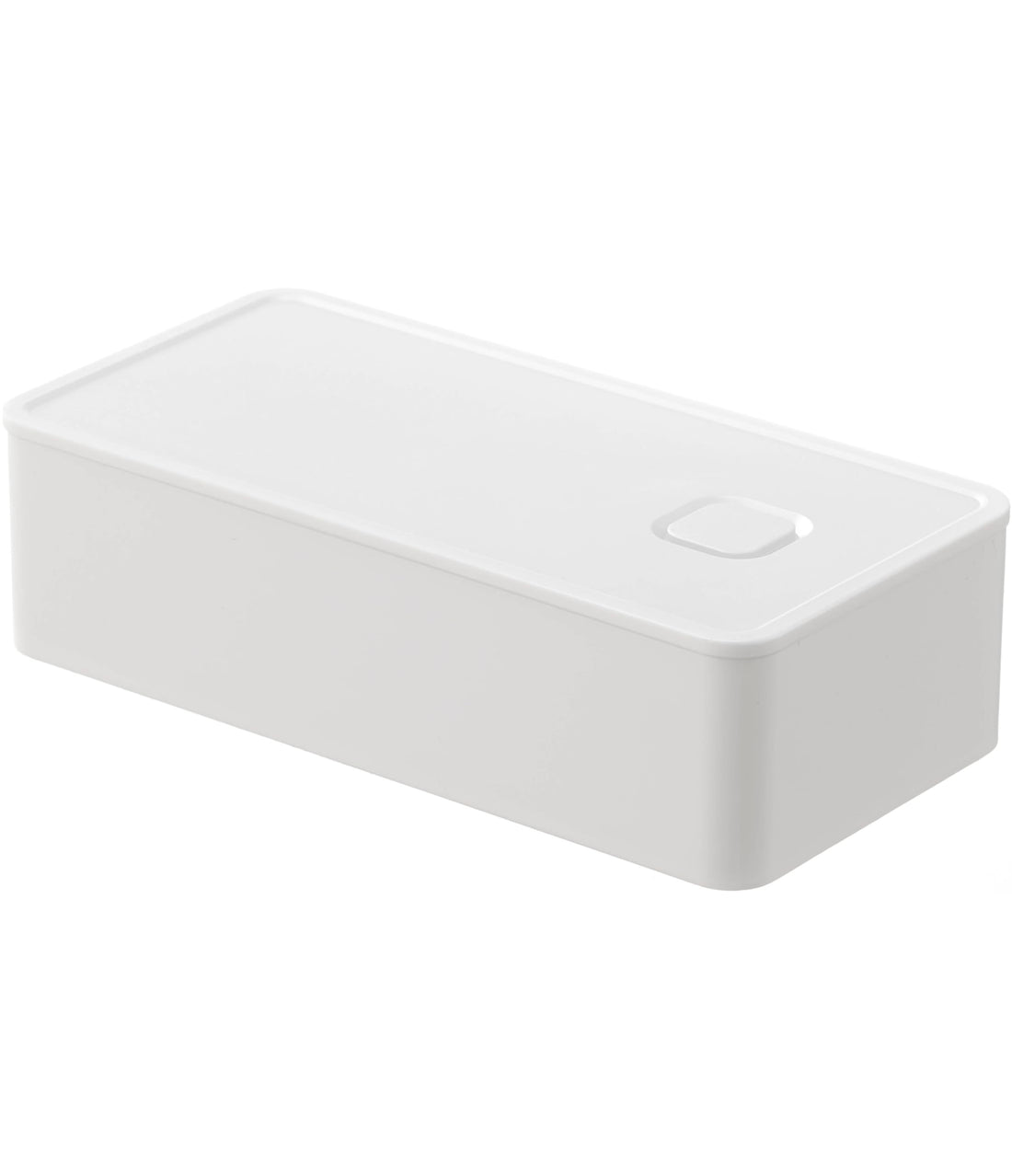 Yamazaki Lunch Box with Valve Sealing Wide White 500ml