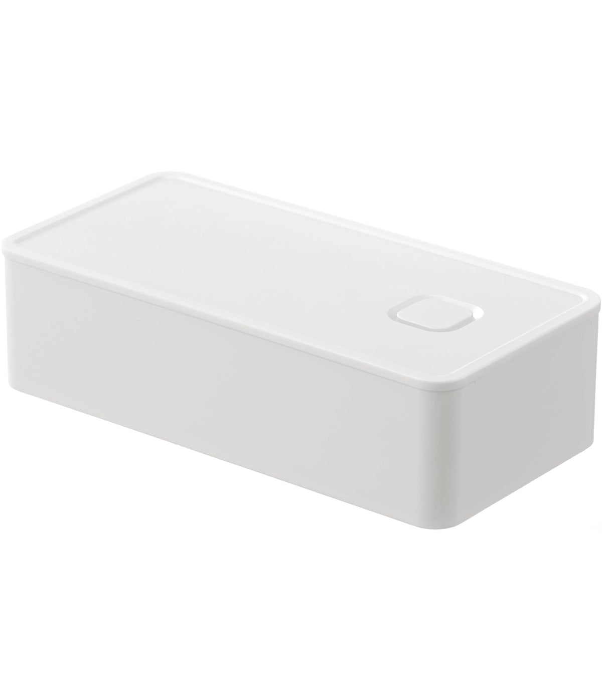 Yamazaki Lunch Box with Valve Sealing Wide White 500ml