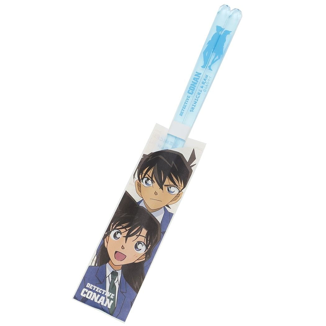 Kaneshotouki Detective Conan Shinichi &amp; Ran Clear Chopsticks Light Blue