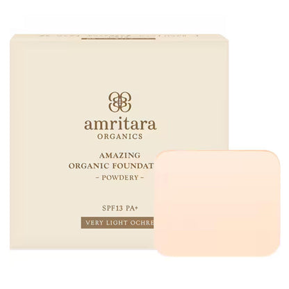 AMRITARA Amazing Organic Foundation Refill O0 Very Light Ocher SPF13