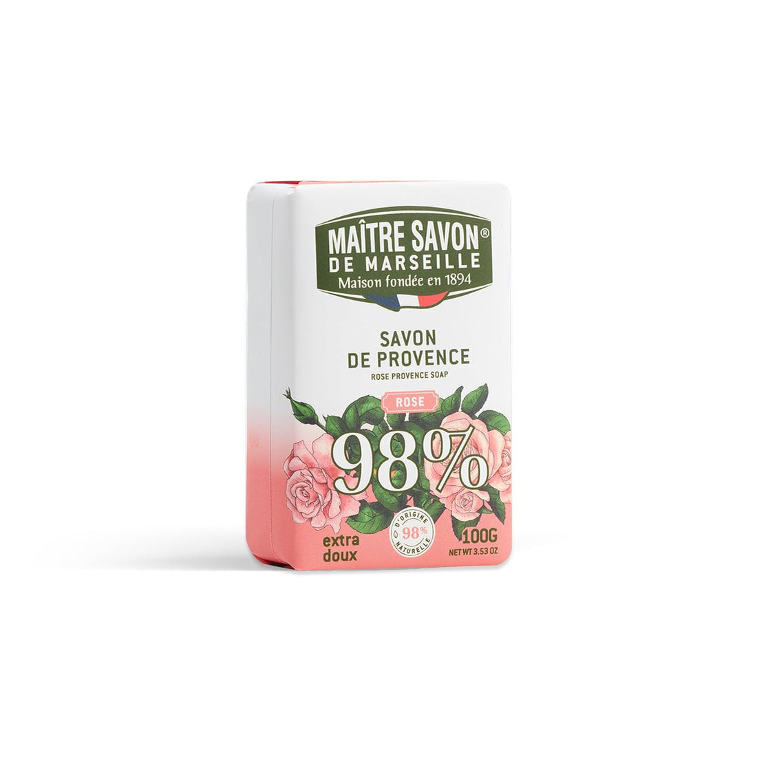 Maitre Savon de Marseille Fragrance Soap 100g with Natural Ingredients