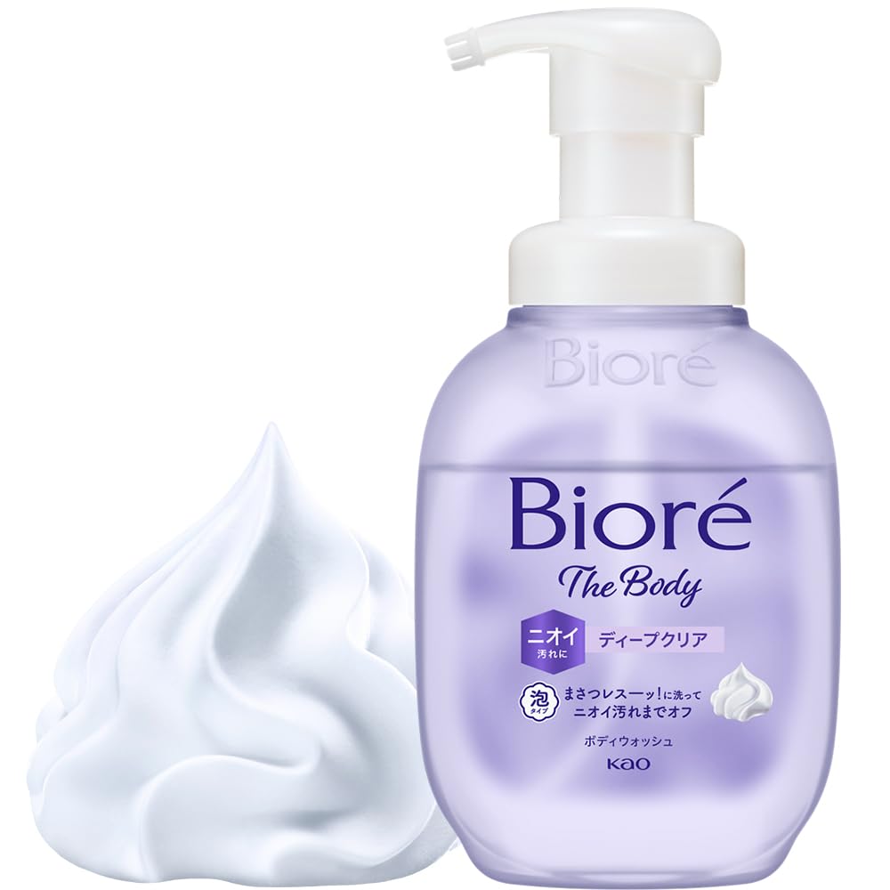 Biore The Body Deep Clear Foaming Body Wash 510ml