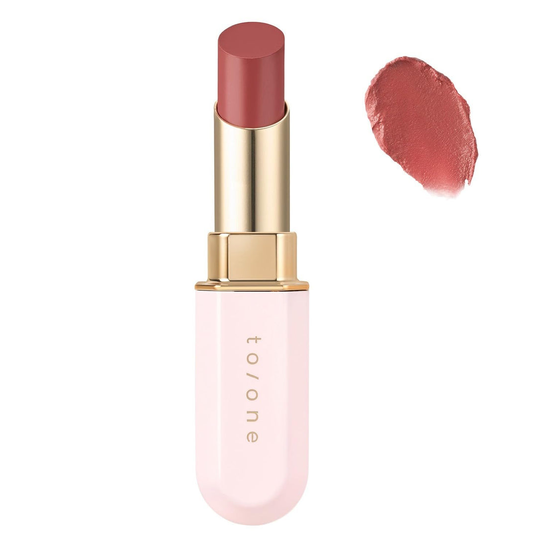 to/one Candy Rose Lipstick with Natural Ingredients for Moisture and Shine