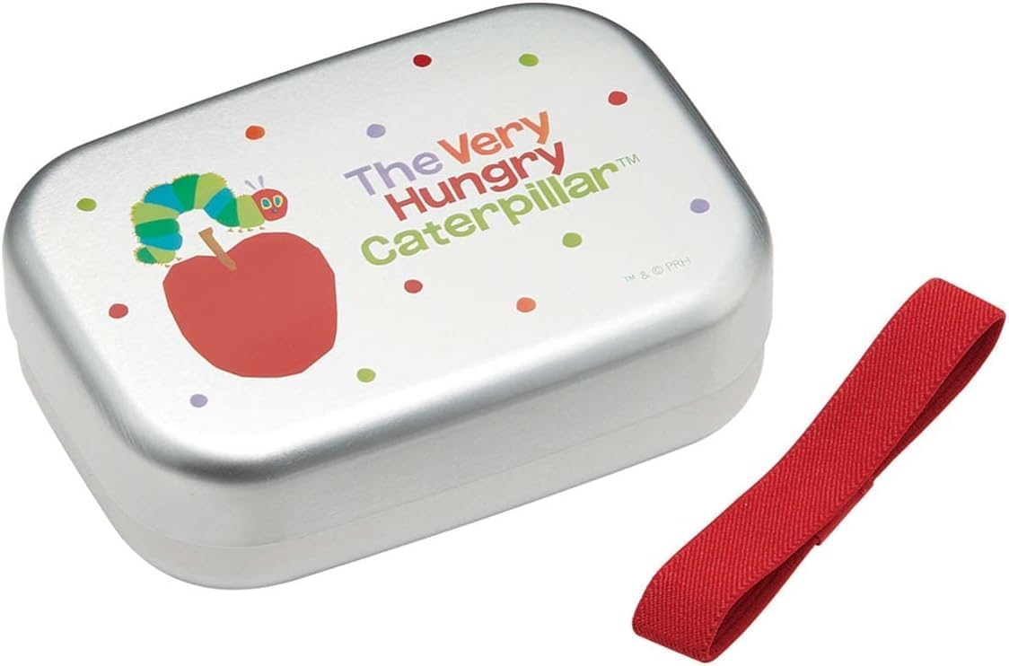 Skater Kids Lunch Box Aluminum 370ml with Lunch Belt Made in Japan