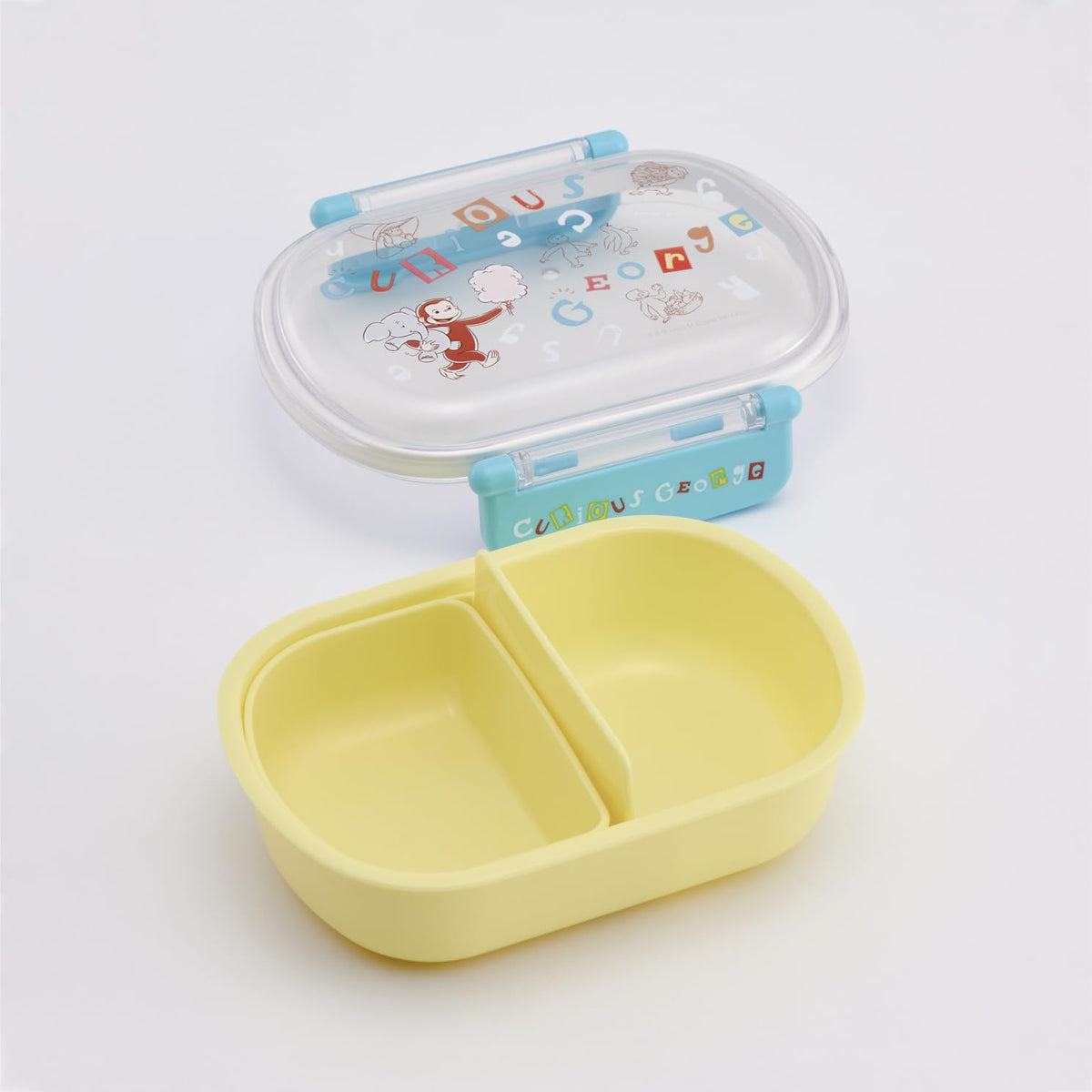 Skater Kids Lunch Box 360ml Featuring Curious George