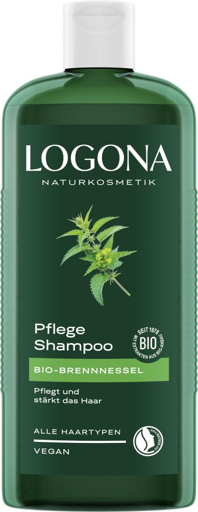 LOGONA Essential Shampoo Nettle 250ml for All Hair Types