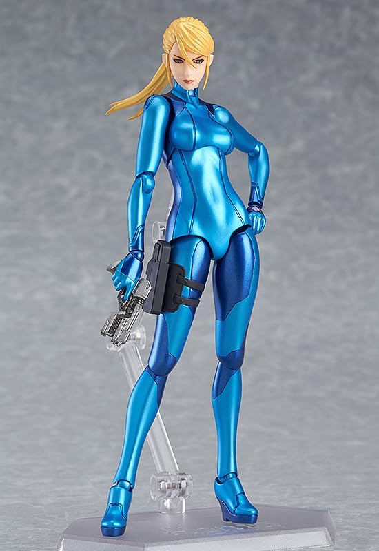 GOOD SMILE COMPANY figma METROID Other M Samus Aran Zero Suit Ver. Non-Scale Painted Plastic Figure, 135mm (Reissue)