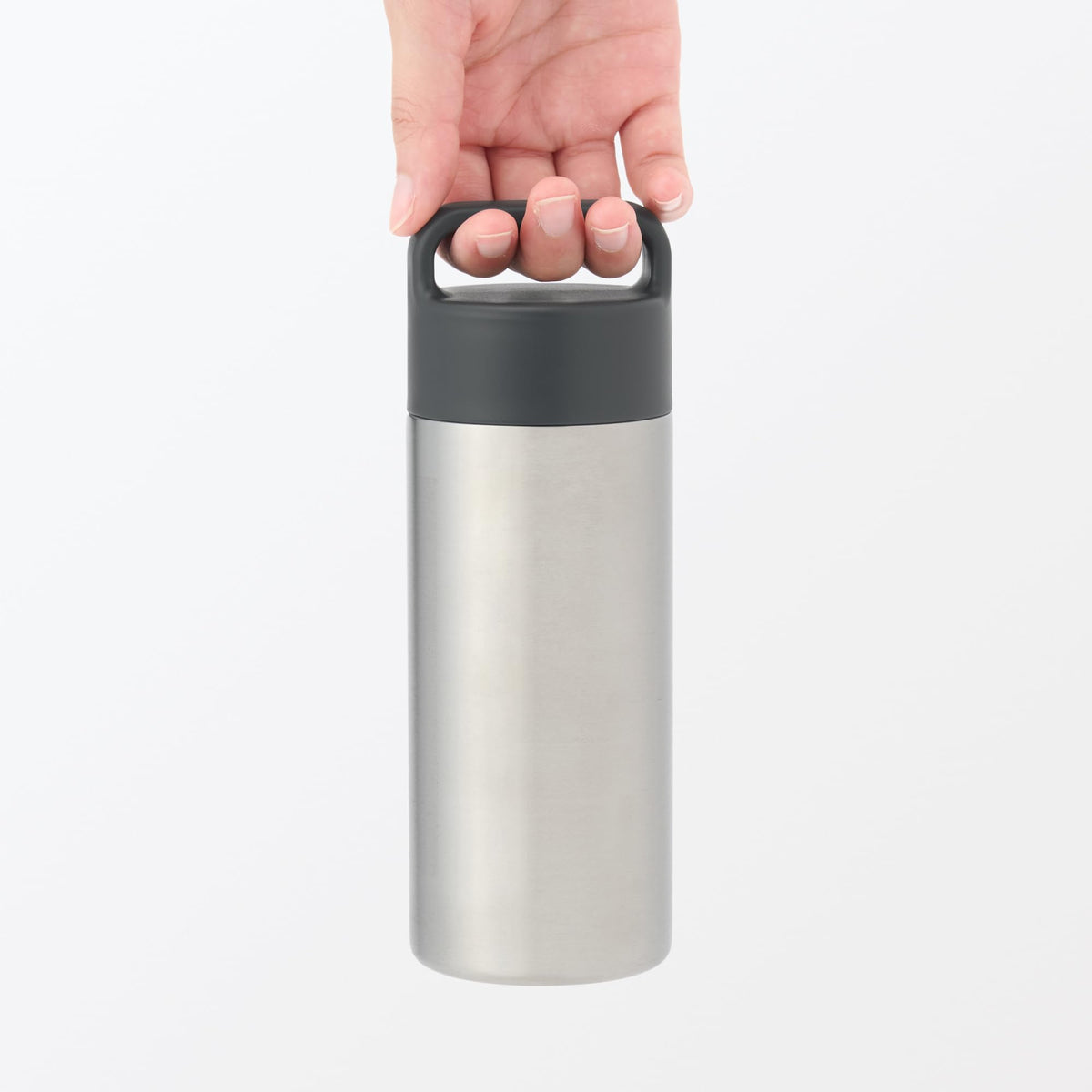 Mujirushiryouhin Vacuum Insulated Bottle with Handle 350mL