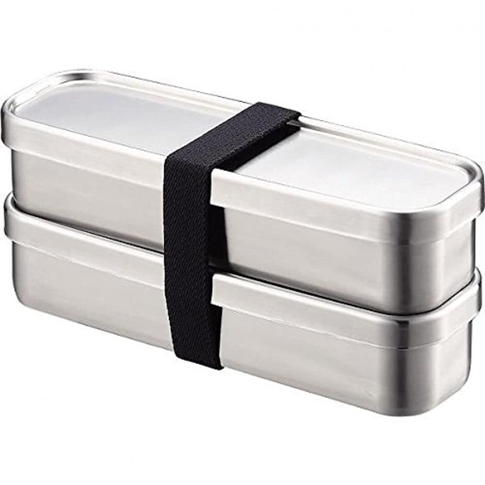 Kobo-aizawa Lunch Box Slim Rectangular 2-Tier 70134