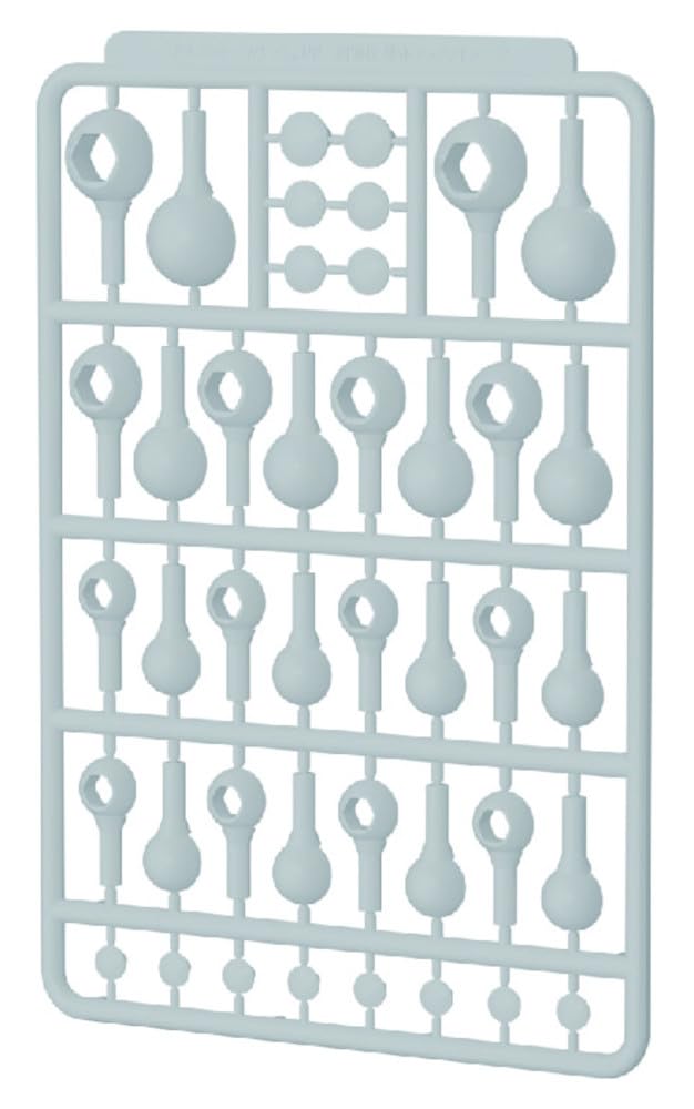 Hobby Base Premium Parts Collection Ball Joint Large Pure White for Models