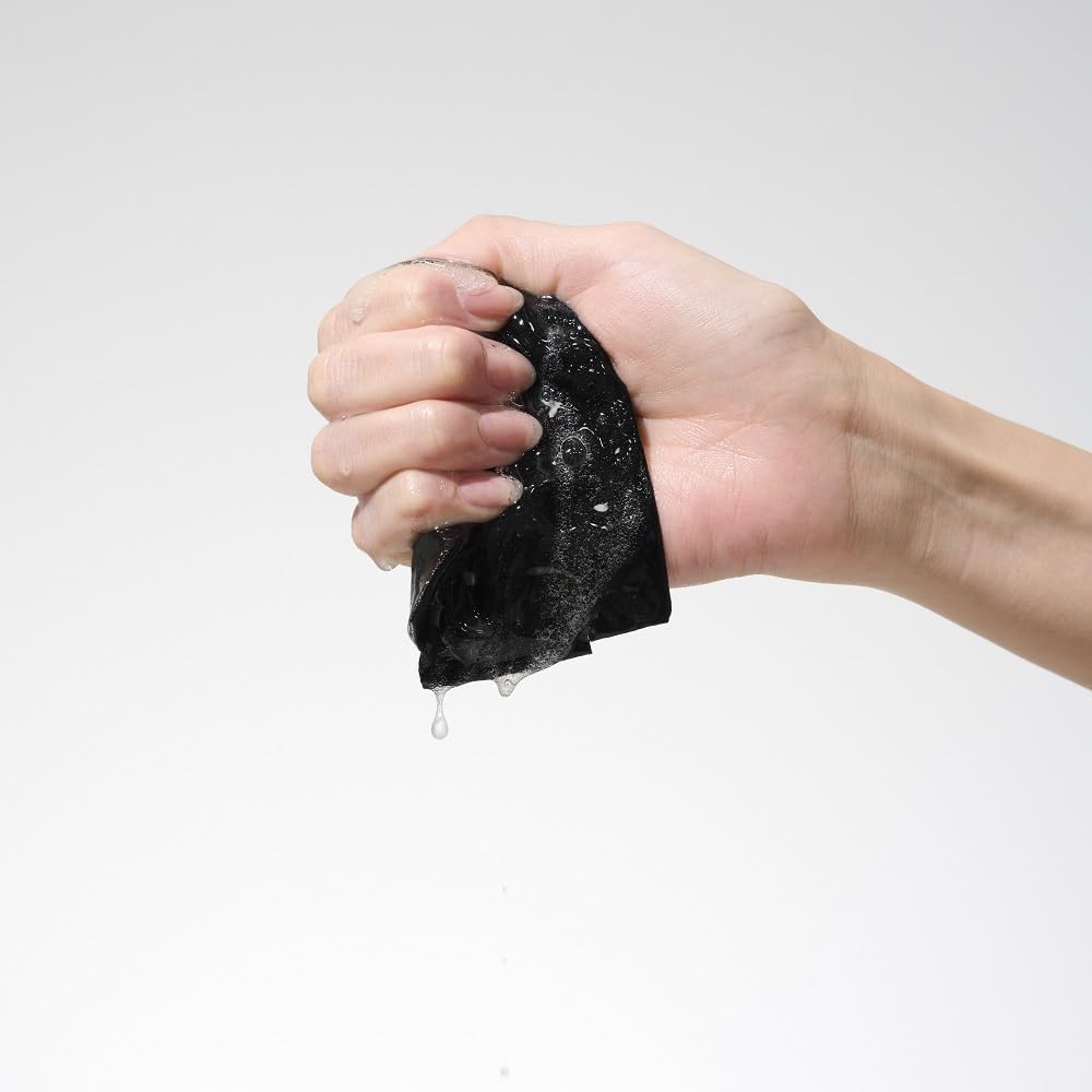 ALFACE Pure Black Face Mask for Pore and Oil Care 1 Sheet