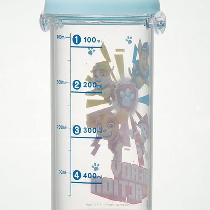 Skater Kids Clear Plastic Water Bottle 480ml with Measurement Markings