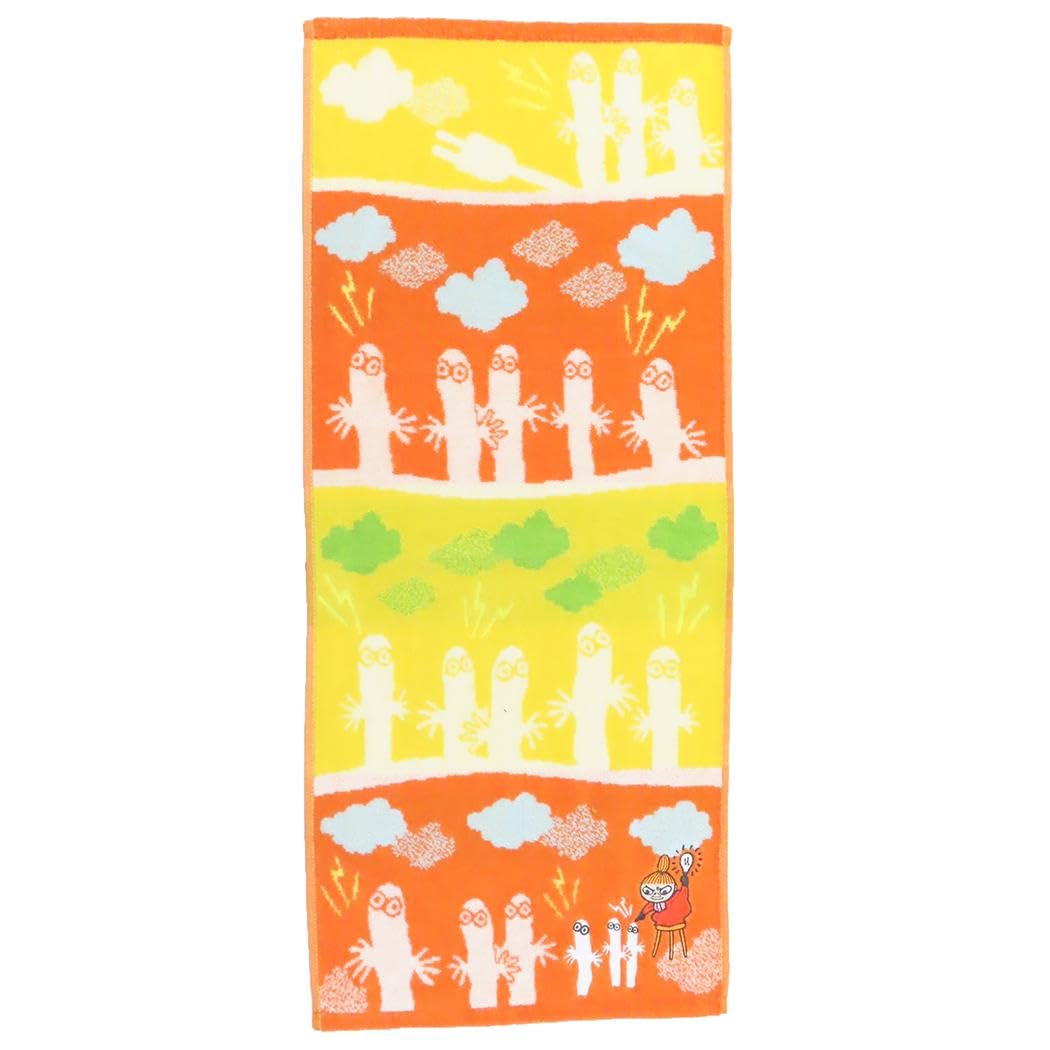 Marushin Face Towel Moomin Design Soft Cotton 100%