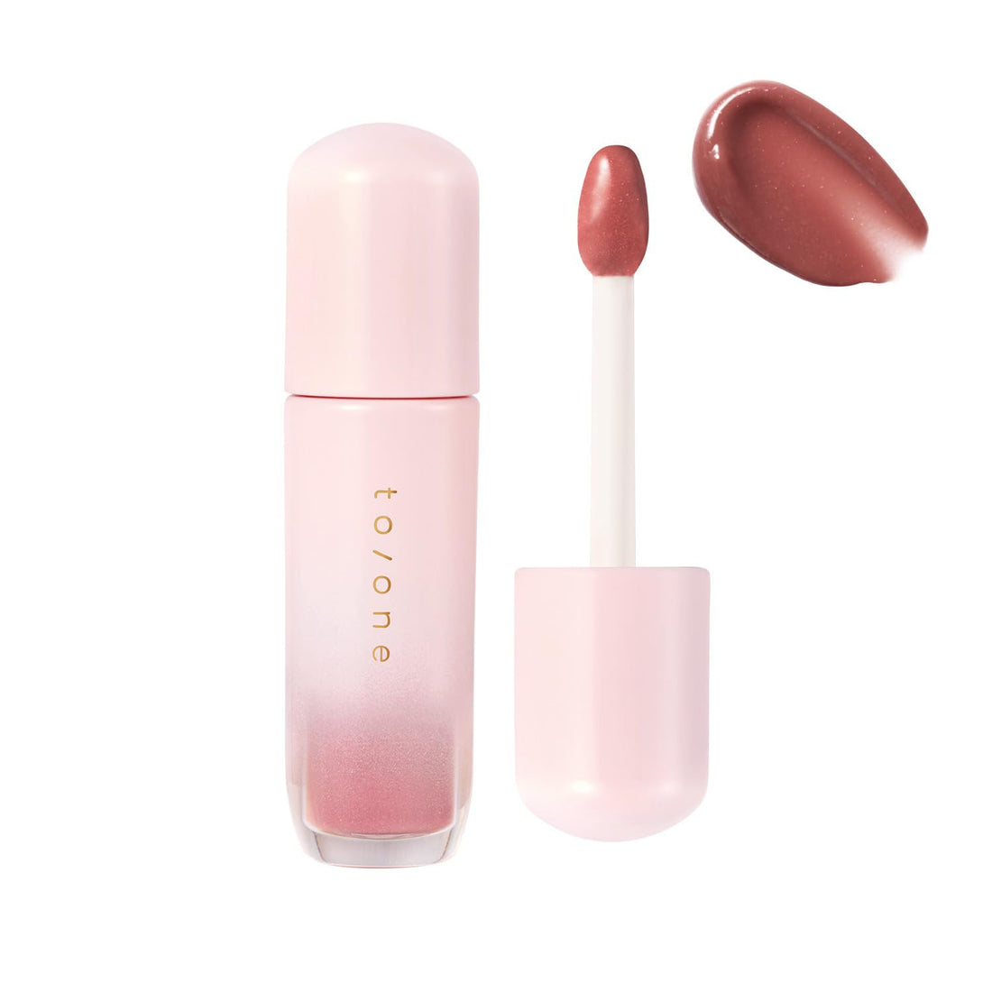 to/one Petal Blooming Gloss 07 Soft Mauve Lip Gloss High Shine