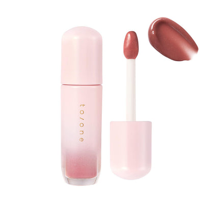 to/one Petal Blooming Gloss 07 Soft Mauve Lip Gloss High Shine