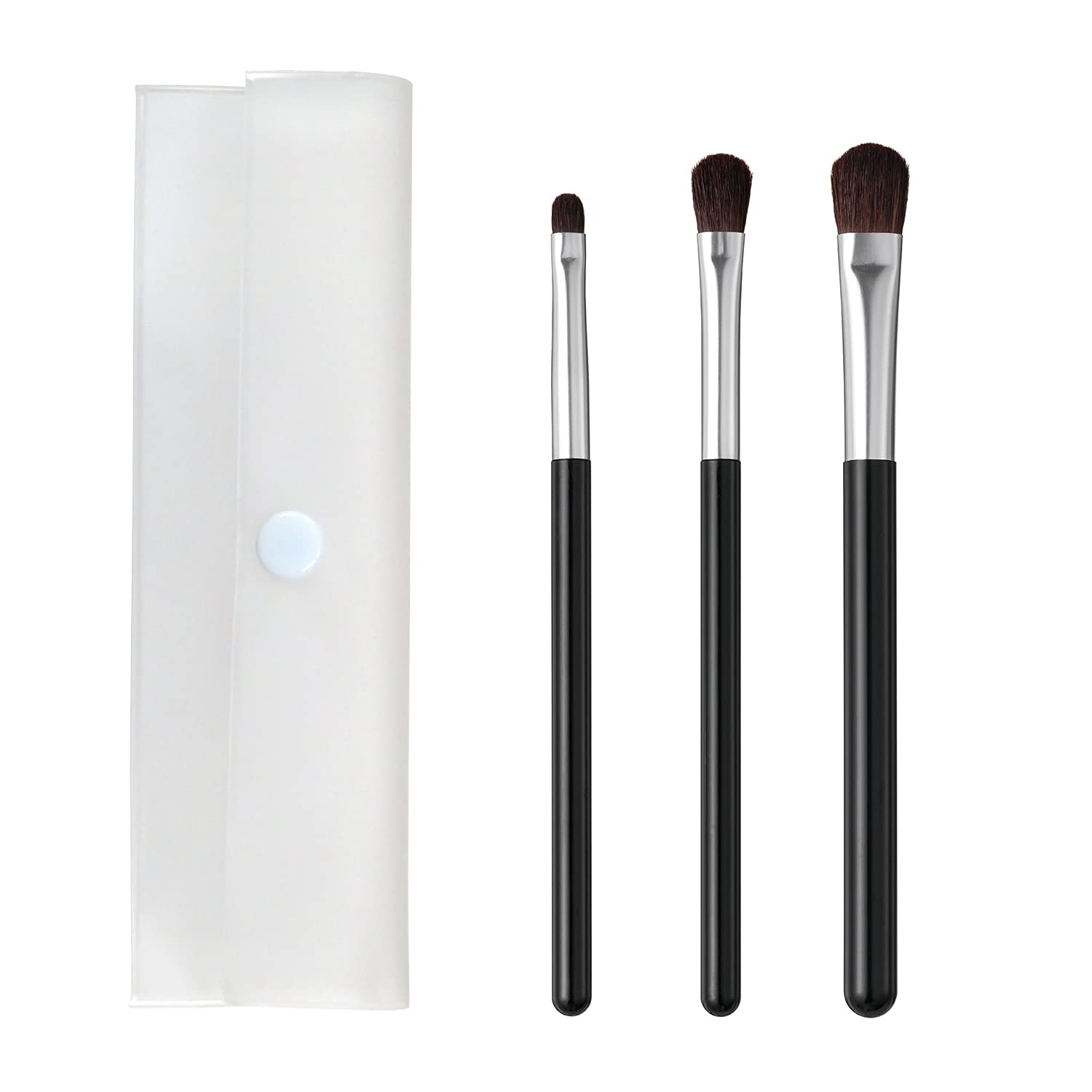 KAI Makeup Brush Set with Case - Eye Shadow Brushes from Japan