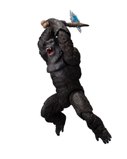 TAMASHII NATIONS S.H.MonsterArts Kong (2024) from Godzilla x Kong: The New Empire, Approx. 145 mm, ABS/PVC Painted Action Figure