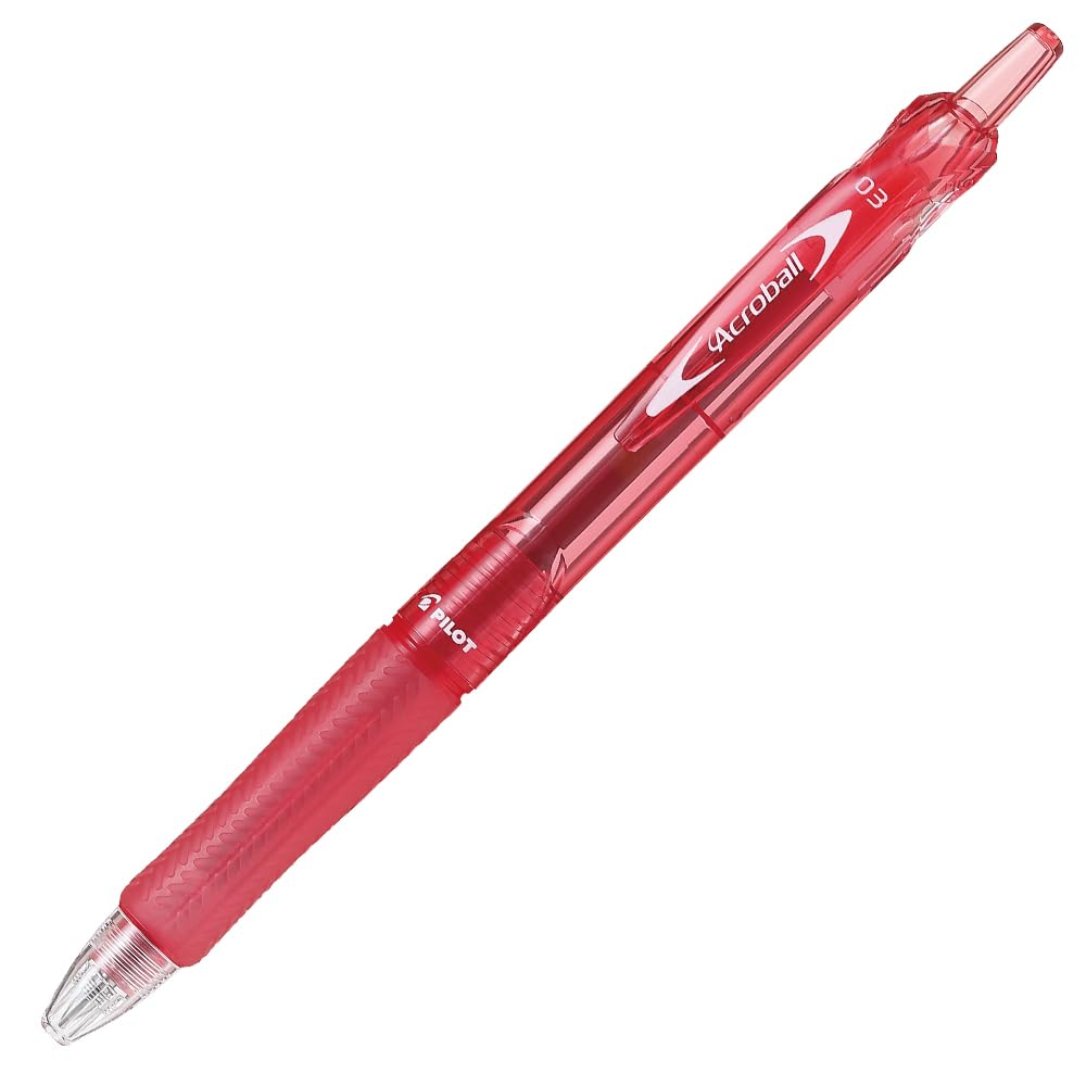 PILOT Ballpoint Pen Acroball 150 Red Ink Fine Point