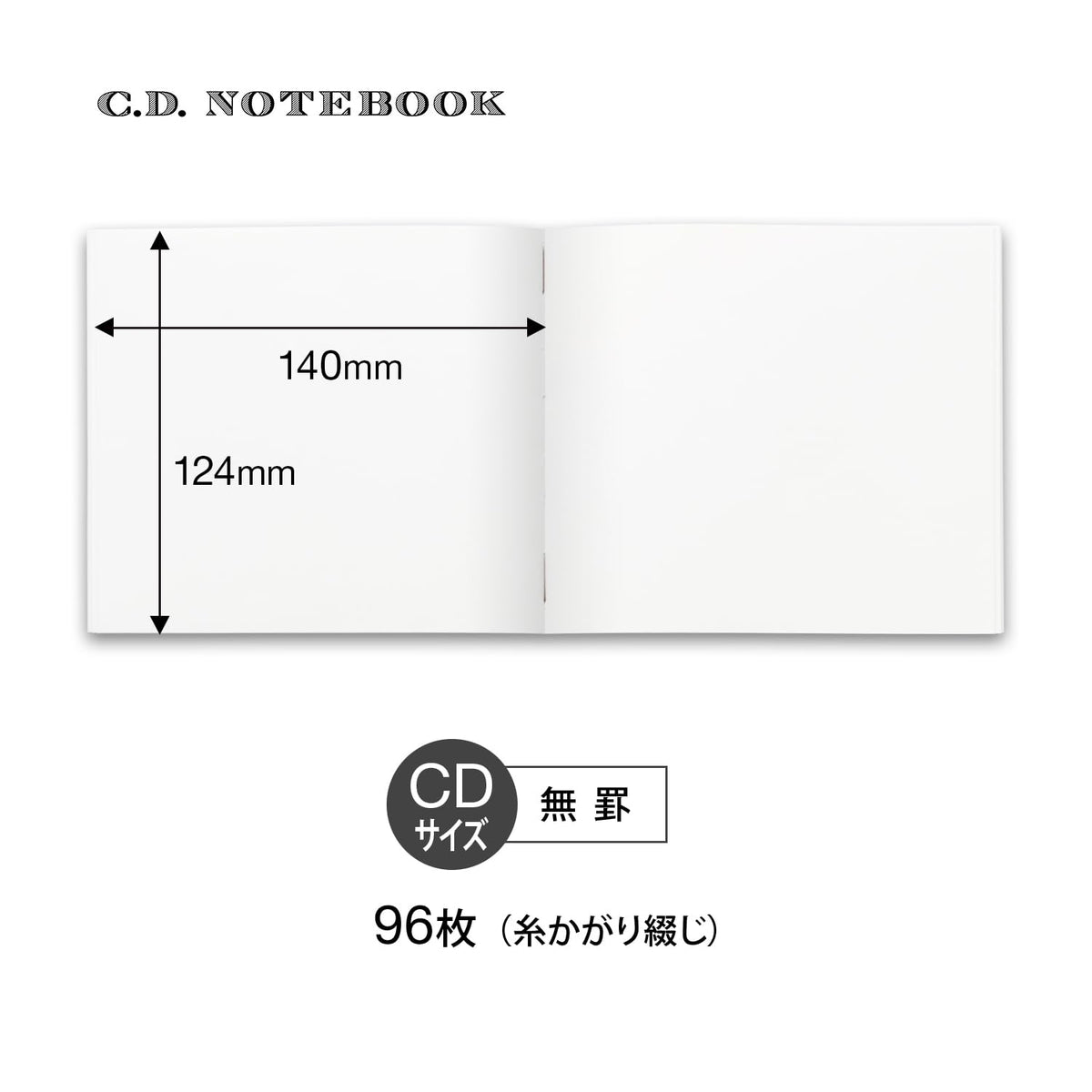Apica Premium CD Notebook Blank Pages A5 Size