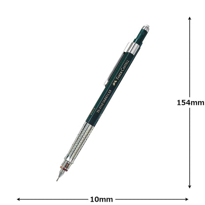 Faber-Castell TK-FINE Vario L 0.5mm Green Mechanical Pencil