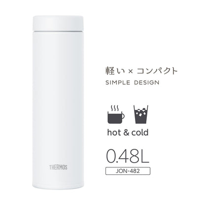 THERMOS Vacuum Insulated Travel Mug 480ml with Secure Screw Lid