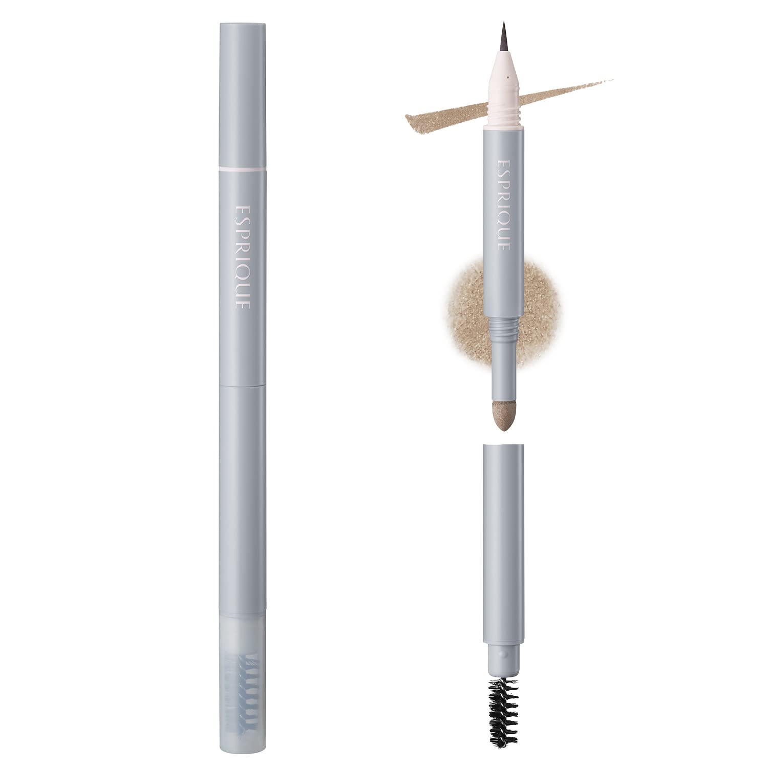 ESPRIQUE W Eyebrow Styler Liquid and Powder Light Brown 0.7g