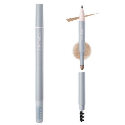 ESPRIQUE W Eyebrow Styler Liquid and Powder Light Brown 0.7g