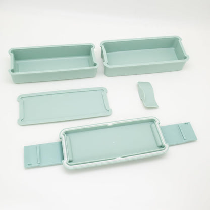 OSK Comfortable Two-Tier Lunch Box Mint Green 340ml 310ml
