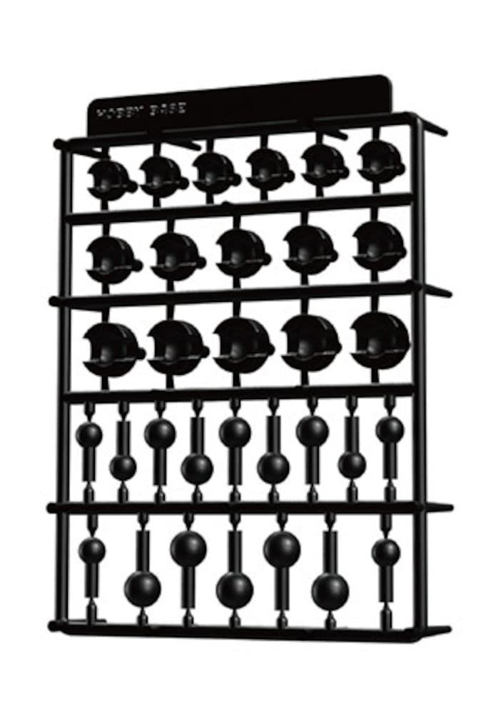 Hobby Base Premium Parts Collection Ball Joint Large Dark Gray Model Kit Parts