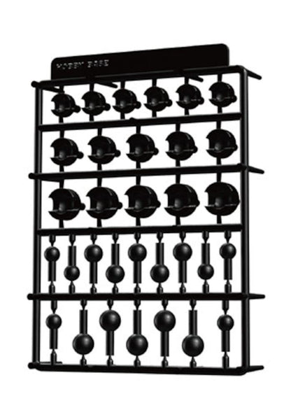 Hobby Base Premium Parts Collection Ball Joint Large Dark Gray Model Kit Parts