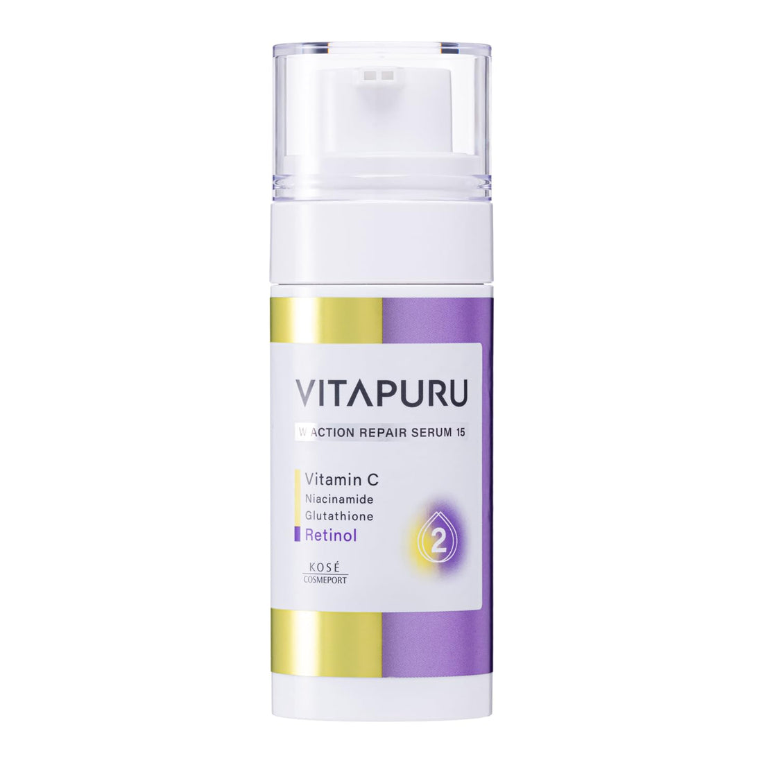 Vitapul Double Action Repair Serum 15% Vitamin C for Radiant Skin