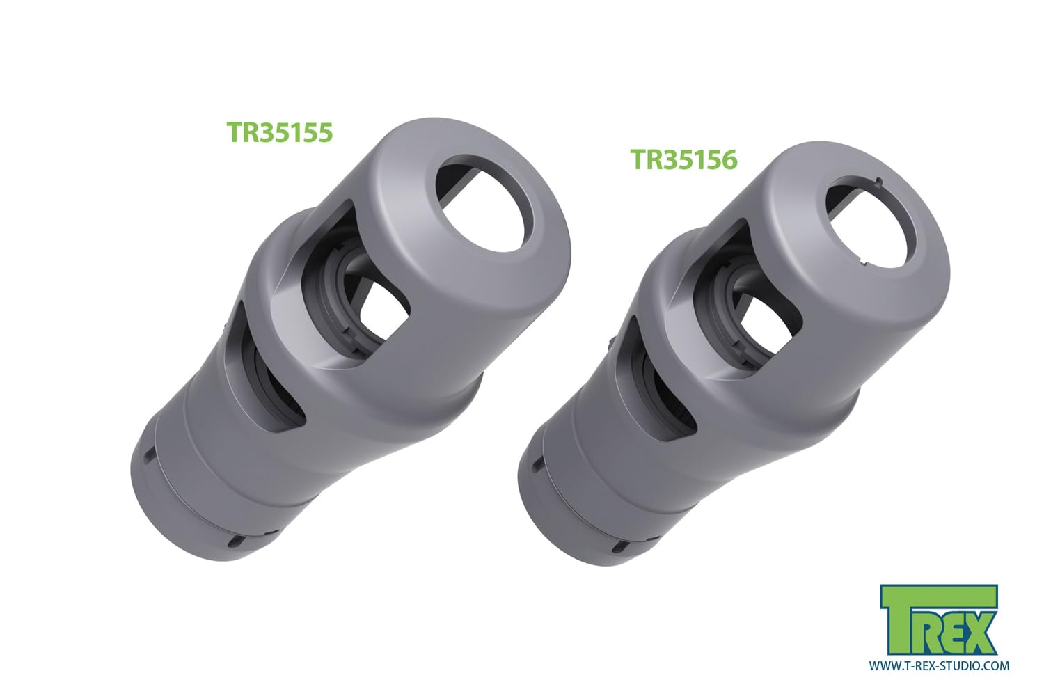 T-rex Studio 1/35 Scale Model Parts Set of 4 German 8.8cm KwK PaK Muzzle Brakes