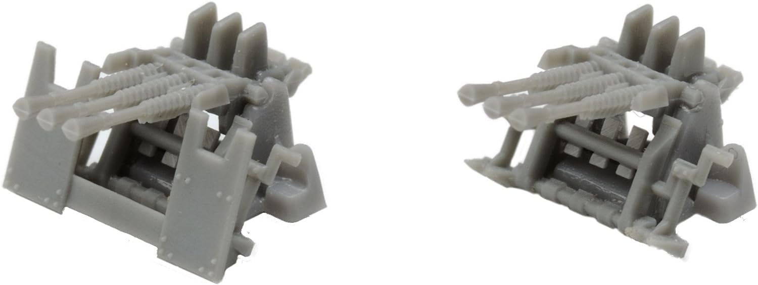 FineMolds 1/350 Nano Dread Series 25mm Triple Mount Gun Model Parts
