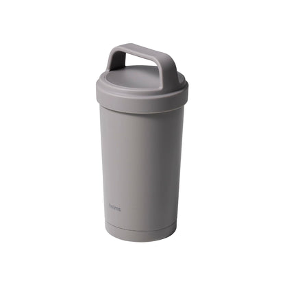 CB JAPAN Vacuum Insulated Tumbler 370ml Dark Gray with Handle