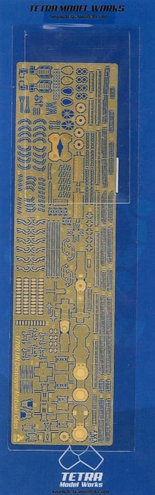 Tetra Model Works 1/700 Scale Detail Parts Set for Mutsuki Class Destroyers