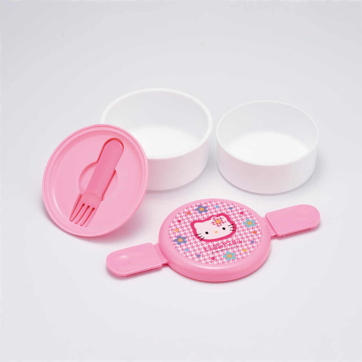 Skater Lunch Box with Fork 500ml Antimicrobial Design Made in Japan