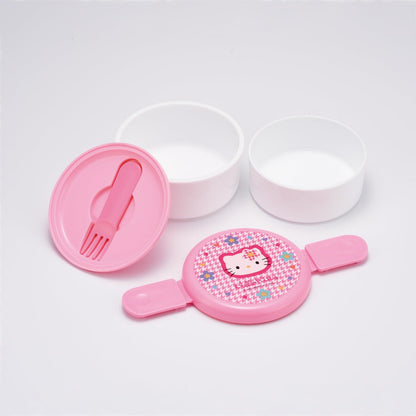 Skater Lunch Box with Fork 500ml Antimicrobial Design Made in Japan