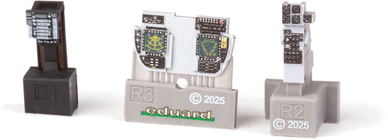 Eduard 1/48 Scale AV-8B Harrier II+ Instrument Panel Model Parts