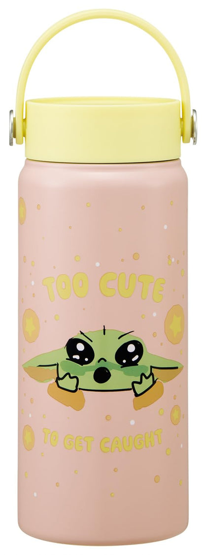 Skater Water Bottle 480ml with Handle Featuring Disney Star Wars Mandalorian