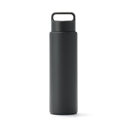 MUJI Vacuum Insulated Bottle with Handle 750mL Black